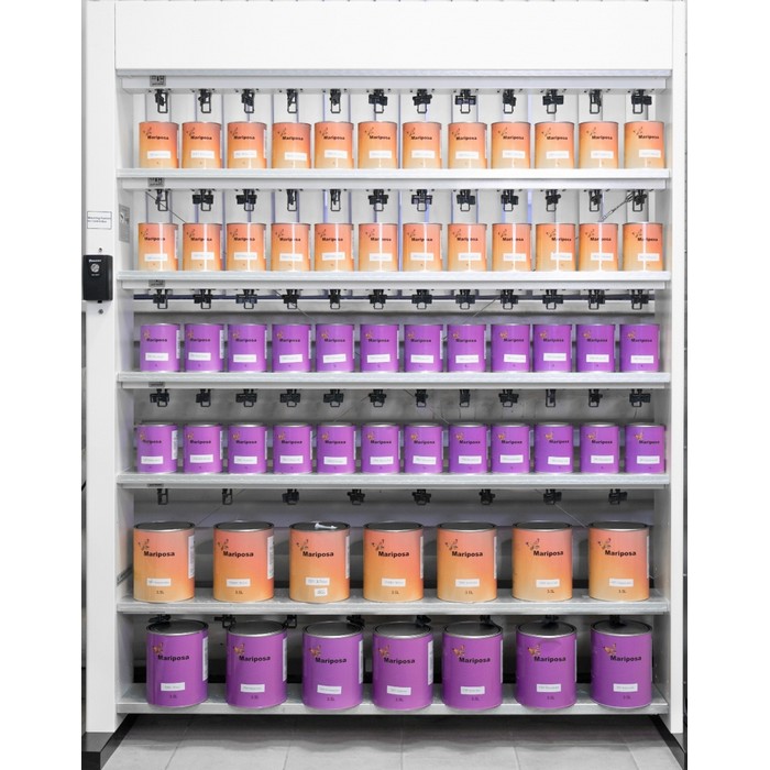 Mariposa Смесительная установка с крышками (12 больших + 18 маленьких)