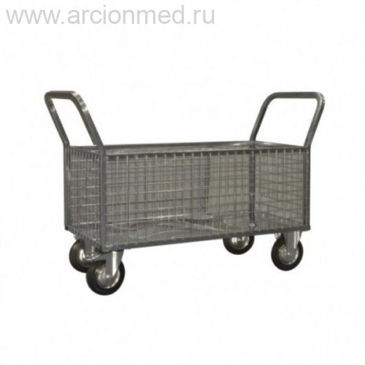 Тележка грузовая транспортная ТРП из нержавейки