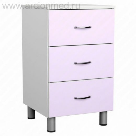 Тумба медицинская ТМ.01.01 серия "ЭКОНОМ" на опорах