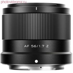 Объектив Viltrox AF 56mm f/1.7 Nikon Z (APS-C)