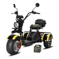 Трехколесный электроскутер Siberton PRO TRIKE