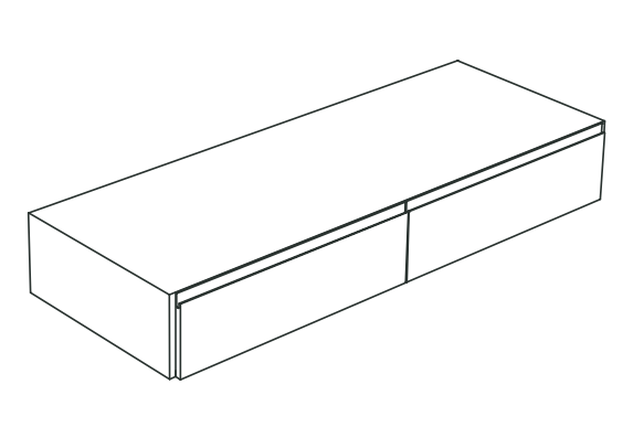 Ящик Nic Design Bridge 010 757 под консоль 021 759 цена от 138 282 ₽ Фото Ящик Nic Design Bridge 010 757 под консоль 021 759