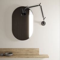 Круглое зеркало в ванну Nic Design Pastille 012 777 80x50 см схема 1