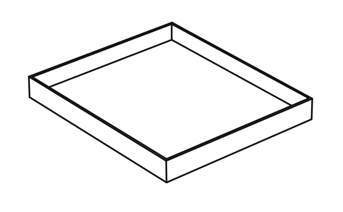 Изображение Полка Nic Design Consolle 021 800 под консоль 021 799
