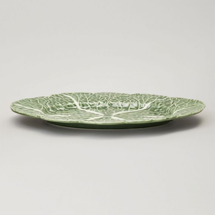 БЛЮДО СЕРВИРОВОЧНОЕ КАПУСТА 37Х25,5Х3,5 СМ