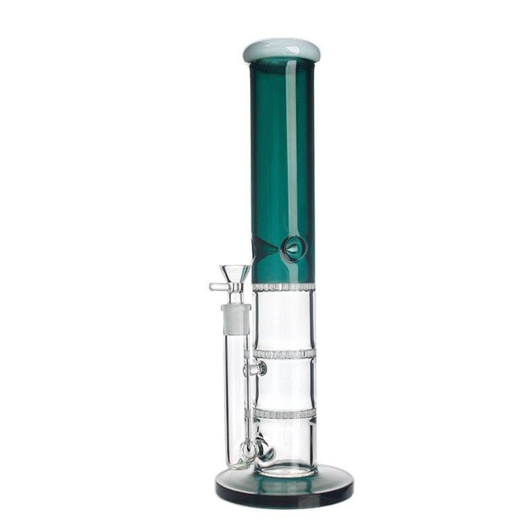 Стеклянный Бонг Triple Honeycomb Ice