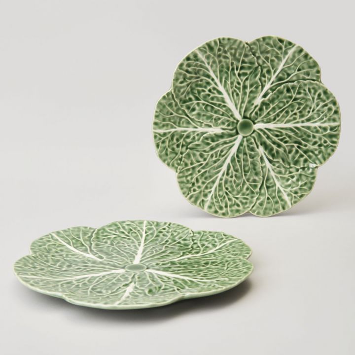 НАБОР ТАРЕЛОК ОБЕДЕННЫХ КАПУСТА 26,5 СМ 2 ШТ