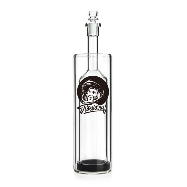 Стеклянный водник Поехали