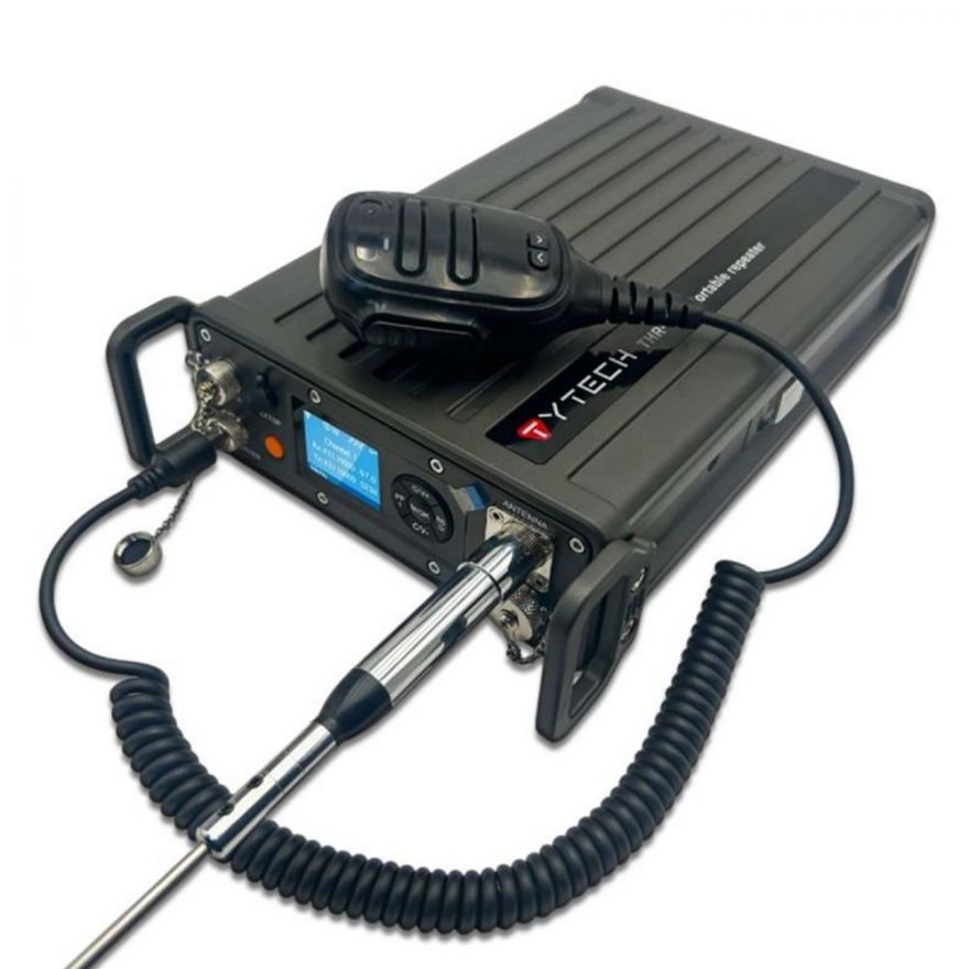 Портативный аналоговый ретранслятор TYTECH THR-5200 UHF (400-470 МГц) 20W IP67 с программатором и рюкзаком