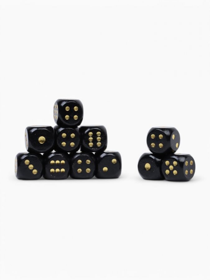 Кости игральные кубики 1.6?1.6 см, фасовка 100 шт.