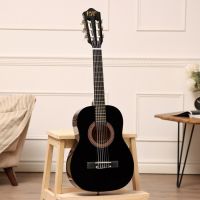 Классическая гитара Music Life QD-H30Y, черный, 78?28?8 см