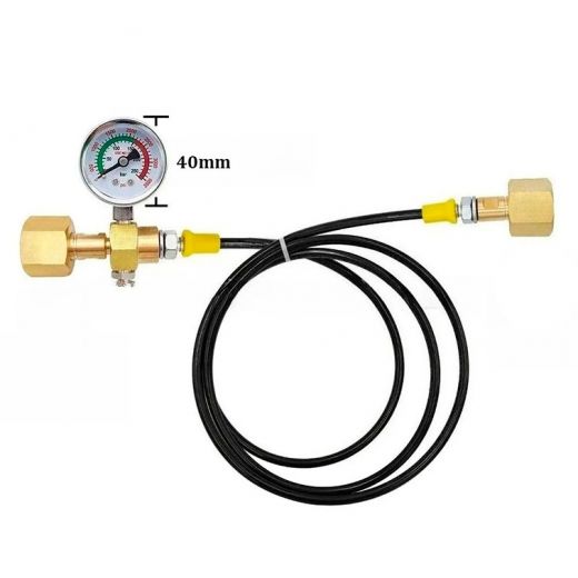Шланг заправочный с манометром G3/4-G3/4 L1500