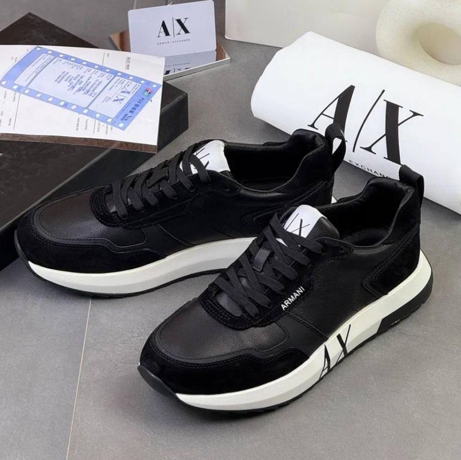 Кроссовки Armani Premium мужские