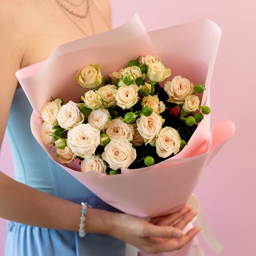 Кустовая роза (сорт Таня) 5 шт