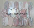 ASTI PINK Мраморная мозаика,  размер, мм: 315*260*8 (ORRO Mosaic)