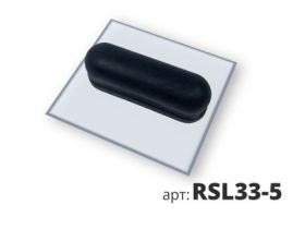 Мини-Кельма Пластиковая, Квадрат Stmdecor RSL33-5 Прозрачная с Заточкой, Размер 100х100х3 мм