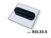 Мини-Кельма Пластиковая, Квадрат Stmdecor RSL33-5 Прозрачная с Заточкой, Размер 100х100х3 мм