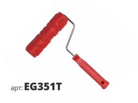 Декоративный Жесткий Резиновый Валик Цветущая Роза Stmdecor EG351T 18см