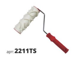 Декоративный Жесткий Резиновый Валик Короед 2 Stmdecor 2211TS 18см.