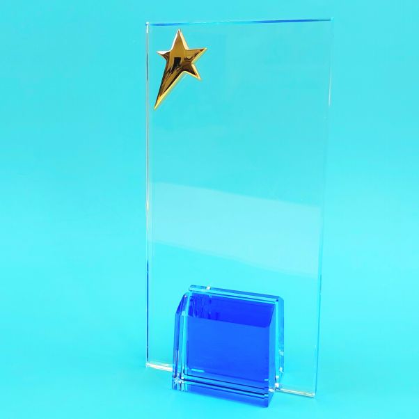 Награда из стекла со звездой GALANTA STAR