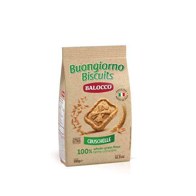 Печенье злаковое Крускелле Balocco 350 г, Biscotti Cruschelle Balocco 350 gr