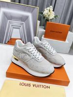 Кроссовки Louis Vuitton PREMIUM серые