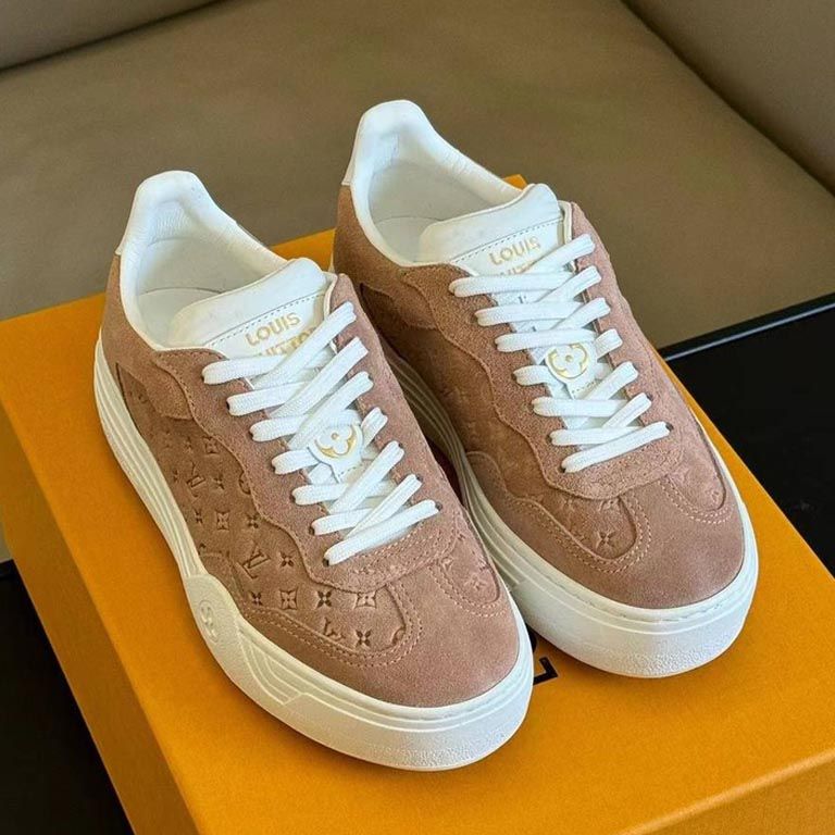 Кроссовки Louis Vuitton PREMIUM рыжие