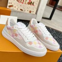 Кроссовки Louis Vuitton PREMIUM розовые