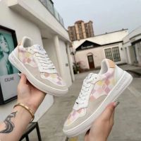 Кроссовки Louis Vuitton PREMIUM розовые
