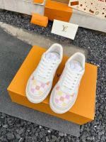 Кроссовки Louis Vuitton PREMIUM розовые