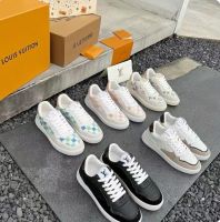 Кроссовки Louis Vuitton PREMIUM розовые
