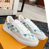 Кроссовки Louis Vuitton PREMIUM зеленые