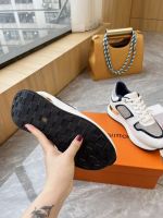 Кроссовки Louis Vuitton PREMIUM черно-белые