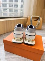 Кроссовки Louis Vuitton PREMIUM черно-белые