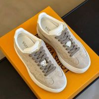 Кроссовки Louis Vuitton PREMIUM бежевые