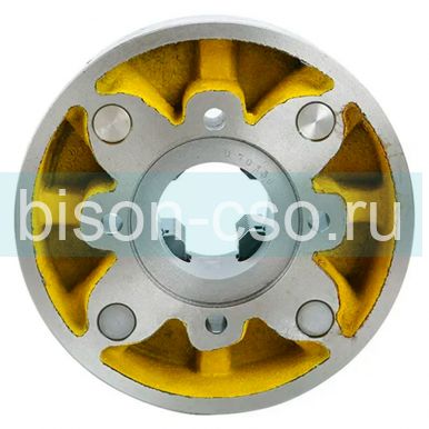 Патрон токарный 4-х кулачковый K72-100 TMX с независимым перемещением