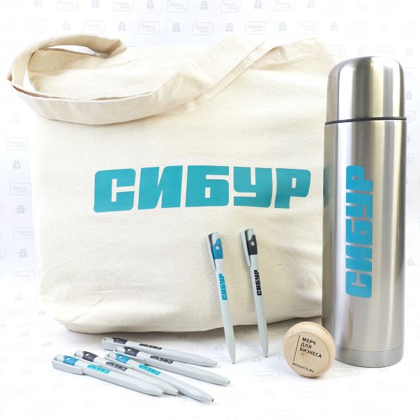 Мерч с логотипом СИБУР