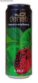 Денеб Gold Мохито-Клубника 0,45л/жб