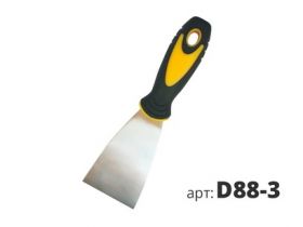 Шпатель из Нержавеющей Стали Stmdecor D88-3 75мм  для Нанесения Шпаклевок и Штукатурок.