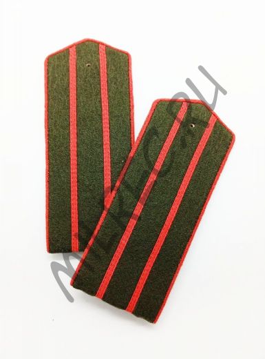Полевые погоны старшего комначсостава артиллерии и абтв образца 1943 г. (копия)
