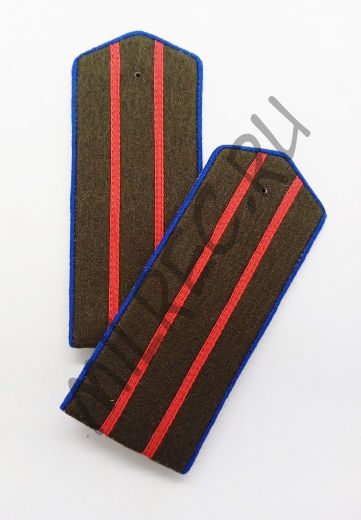 Полевые погоны старшего комначсостава кавалерии образца 1943 г. (копия)