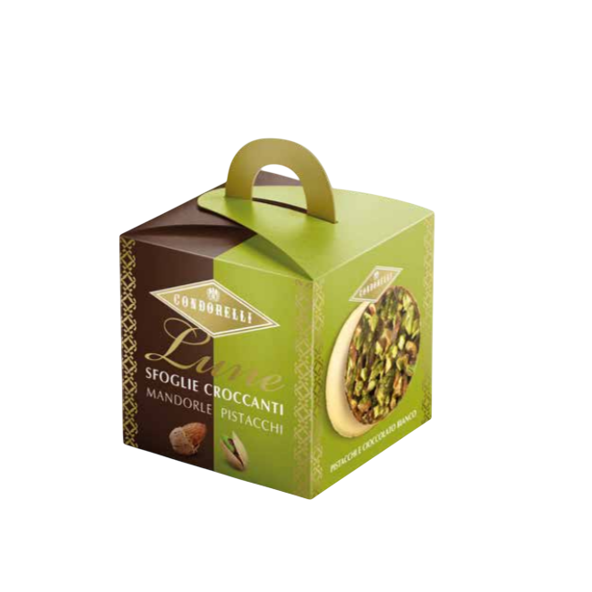 Крокканте фисташковые, Condorelli, 120 г, Sfoglia Croccante ai pistacchi 120 g