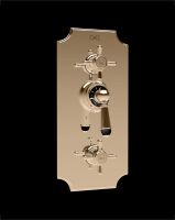 Смеситель для душа Devon&Devon Black Diamond  BLD79 схема 1