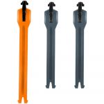 Комплект из 3-х ремешков для мотобот Leatt Kit 3.5 Graphene/Orange (2026)