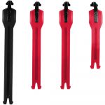 Комплект из 4-х ремешков для мотобот Leatt Kit 4.5 Black/Red (2026)