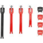 Комплект из 4-х ремешков для мотобот Leatt Kit 5.5 Red/Black (2026)