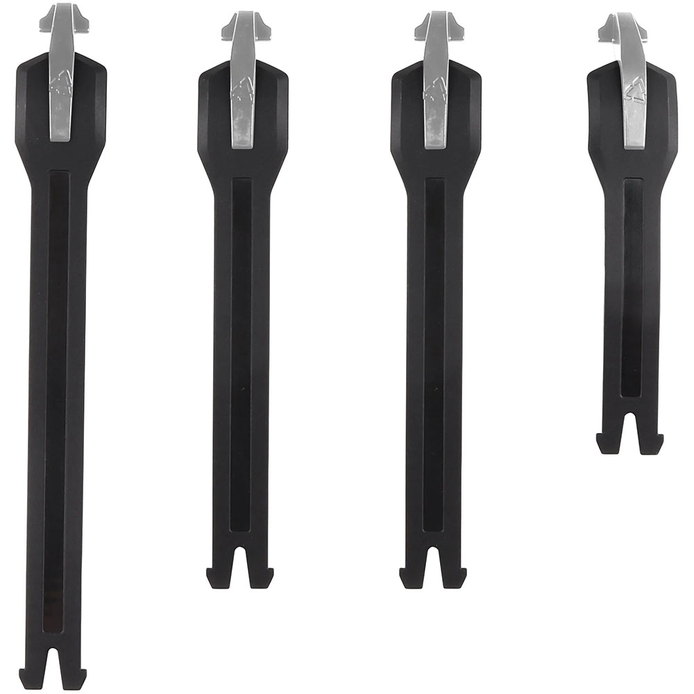 Стрепы к мотоботам Leatt 5.5 FlexLock Strap Kit Black (2026)