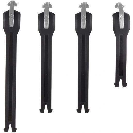 Стрепы к мотоботам Leatt 5.5 FlexLock Strap Kit Black (2026)