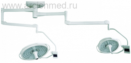 Двухкупольные потолочные бестеневые светильники на светодиодах Конвелар 1677ЛЕД/ 1675ЛЕД/ 1655ЛЕД