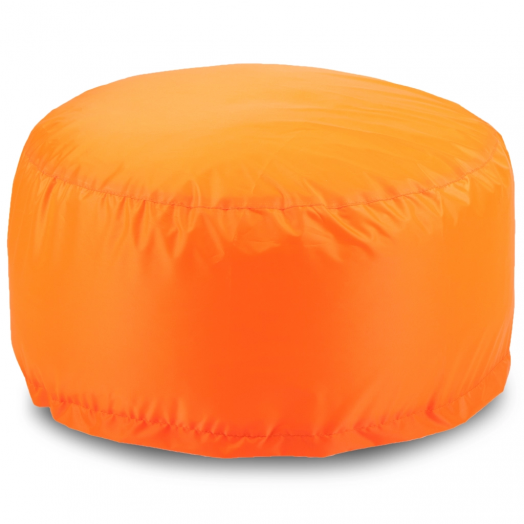 Пуфик мягкий Таблетка  Оксфорд-оранжевый